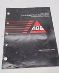 2001-2002 Ags Car & Light Truck Applications Serpentine V-belts Parts Catalog. Fixed Price $16.71.