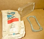 Mopar 3420729 Left Back-up Lens & Gasket 1970-1973 Plymouth Valiant Door Nos. Fixed Price $33.25.