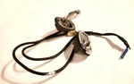 Porsche 356 Hella K 12844 License Plate Bulb Holders Pair With Original Wiring. Fixed Price $150.00.