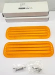 1967 1968 1969 1970 1971 1972 Truck Amber Park Light Lenses # 67-13208-GMC. Fixed Price $32.95.