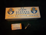 Vintage Box Of Auto Headlamp Bulbs Ge. 1000 5-6 Volt 32 & 33 C.p Aisle J. Fixed Price $50.00.