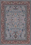Light Blue Ziegler Floral Turkish Area Rug 5X7 Ft Hand-knotted Oriental Carpet. Fixed Price $532.23.