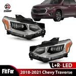 For 2018 2019 2020 Chevy Traverse Full Led Headlight W/ Drl Left+right Pair. Fixed Price $439.88.