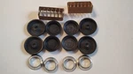 Set Of 2 Nors Wagner Wheel Cylinder Repair Kit 1-1/16 Dia Bore #46349 For Axle. Fixed Price $29.00.