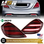 Usa Facelift Maybach Amg Plug & Play Led Tail Light Set For 2014-17 W222 Class. Fixed Price $399.95.