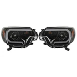 Lablt Headlight Headlamp For 2012-2015 Toyota Tacoma Black W/led Left&right Side. Fixed Price $178.85.