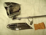 Nos 1957-1958 Ford Lh Spotlight With 119 Bracket & Dash Indicator. Fixed Price $725.00.