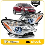 2PCS Pair Headlights W/bulbs For 2013-2016 Buick Encore 1.4L Chrome W/projector. Fixed Price $185.99.