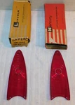 1960 Mercury Monterey Montclair Park Lane Nos L+r Rear Tail Light Lamp Lenses. Fixed Price $179.00.