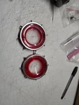 1962 Chevrolet Corvair Guide Reverse Back Up Tail Light Lens Nos Gm 5953412 Oem. Fixed Price $30.00.
