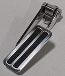 Universal Polished Aluminum Throttle Gas Pedal Street Rat Hot Rod Gm Ford Chevy. Fixed Price $33.95.
