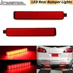 Red Lens Bumper Reflector Led Tail Stop Brake Lights For 2006-09 Pontiac Torrent. Fixed Price $23.74.