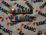 Amc American Motors Nos 1973 - 1988 Logo Emblems Jeep Javelin Amx. Fixed Price $29.99.