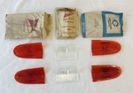 Nos Mopar 1959 Plymouth Taillight Lenses Brake Back Up 6PCS Fury. Fixed Price $299.99.