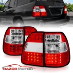For 1998-2007 Toyota Land Cruiser Led Rear Brake Tail Lights Pair. Fixed Price $171.19.