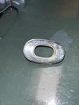 Ford Hood Letter Emblem Badge "o" 16577 B-a. Fixed Price $9.00.