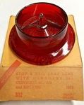 1963 Bel Air & Biscayne S/tail Lamp Lens W/ornament Repl. Gm #: 5954191, 5954192. Fixed Price $24.99.