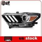 Left Side Headlights Assembly 2015-2017 Ford Mustang Black Housing Replace. Fixed Price $119.99.